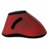 Mouse Verticale Ottico Ergonomico Wireless 1200dpi Rosso
