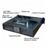 Chassis Industriale Rack 19''/Desktop 2U Ultra-compatto