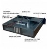 Chassis Industriale Rack 19''/Desktop 2U Ultra-compatto