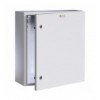 Armadio Rack 19'' a muro 13U grigio IP65 porta cieca prof. 200mm I-CASE IP-1320GC