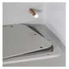Armadio Rack 19'' a muro 13U grigio IP65 porta cieca prof. 200mm