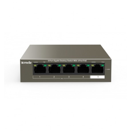 Switch Desktop 5 Porte 10/100/1000 con 4 Porte PoE TEG1105P I-SWHUB TEG1105P