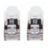Cavo di rete Patch in rame Cat. 6A Bianco SFTP LSZH 1m