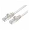 Cavo di rete Patch in rame Cat. 6A Bianco SFTP LSZH 2m ICOC LS6A-020-WH