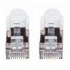 Cavo di rete Patch in rame Cat. 6A Bianco SFTP LSZH 2m