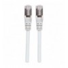 Cavo di rete Patch in rame Cat. 6A Bianco SFTP LSZH 5m