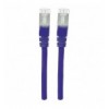 Cavo di rete Patch in rame Cat. 6A Viola SFTP LSZH 1m
