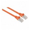 Cavo di rete Patch in rame Cat. 6A Arancione SFTP LSZH 2m