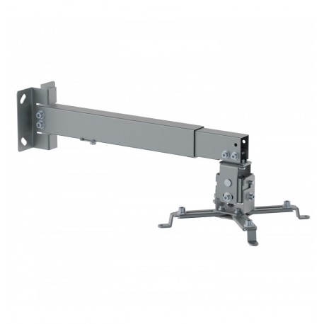Staffa Universale a Parete-Soffitto per Proiettori Silver ICA-PM 16