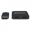 Splitter Hub DisplayPort a 2 porte HDMI con MST