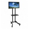 Supporto mobile da pavimento per TV LED/LCD 32-70'' con mensola