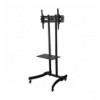 Supporto mobile da pavimento per TV LED/LCD 32-70'' con mensola