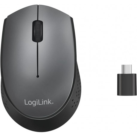 Mouse Ottico Wireless Ricevitore USB-C 1200dpi Nero IM 160-WL-USBC
