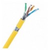 Matassa S/FTP Cavo Cat.7A 100m Rigido PIMF Giallo