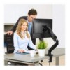 Supporto da Scrivania per Monitor 13-27'' con USB e audio