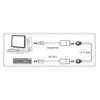 Extender USB su Cavo Cat.5E/6 60m