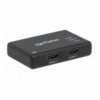Splitter HDMI 4K UHD 3D con LED 2 vie