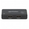 Splitter HDMI 4K UHD 3D con LED 2 vie