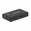 Splitter HDMI 4K UHD 3D con LED 2 vie