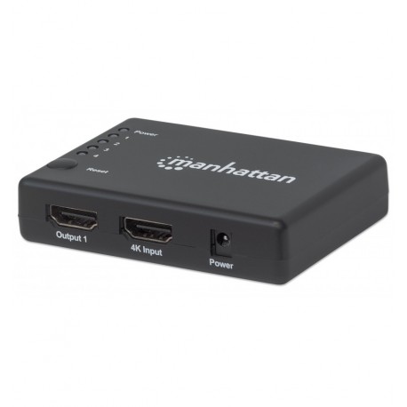 Splitter HDMI 4K UHD 3D con LED 4 vie IDATA HDMI-4K4PMH