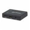 Splitter HDMI 4K UHD 3D con LED 4 vie IDATA HDMI-4K4PMH