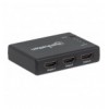 Splitter HDMI 4K UHD 3D con LED 4 vie