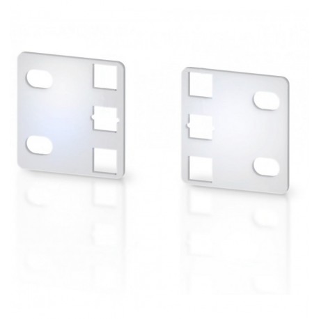 Coppia staffe riduttrici per armadi ETSI 1U I-CASE RAIL-ADP1ETG