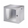 Armadio Rack 19'' a muro 10 unità sezione unica prof. 500mm Grigio