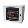 Armadio Rack 19'' a muro 13 unità sezione unica prof. 500mm Grigio I-CASE EW-2012G5