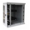 Armadio Rack 19'' a muro 16 unità sezione unica prof. 500mm Grigio