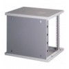 Armadio Rack 19'' a muro 10 unità sezione unica prof. 500mm Nero