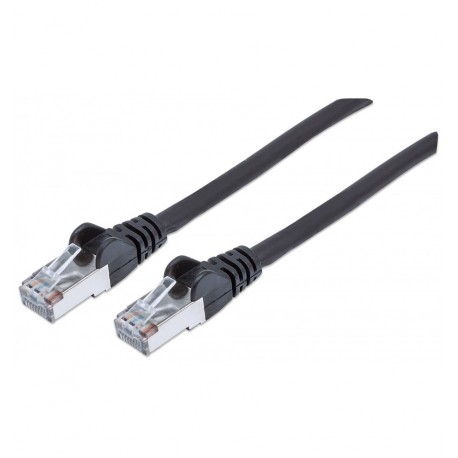 Cavo Patch Cat.7 Plug RJ45 6A S/FTP LSZH 0.25m Nero ICOC R7-7SS-0025-BK