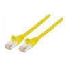 Cavo Patch Cat.7 Plug RJ45 6A S/FTP LSZH 0.25m Giallo