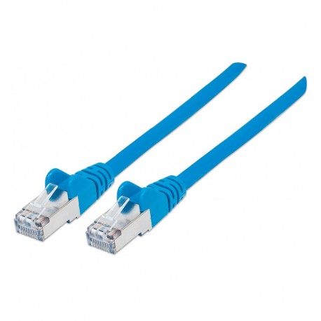 Cavo Patch Cat.7 Plug RJ45 6A S/FTP LSZH 0.25m Blu ICOC R7-7SS-0025-BL