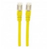 Cavo Patch Cat.7 Plug RJ45 6A S/FTP LSZH 0.5m Giallo