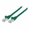Cavo Patch Cat.7 Plug RJ45 6A S/FTP LSZH 1m Verde ICOC R7-7SS-010-GR