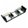 Subrack 19'' arretrato per moduli LSA 2U