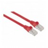 Cavo Patch Cat.7 Plug RJ45 6A S/FTP LSZH 15m Rosso