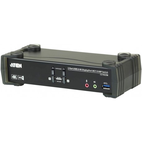Switch KVMP 4K DisplayPort a 2 porte MST USB3.0