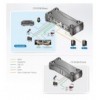 Switch KVMP 4K DisplayPort a 2 porte MST USB3.0, CS1922M