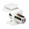 Adattatore Keystone BNC 75 Ohm F/F Bianco IWP-ADAP-75OFW
