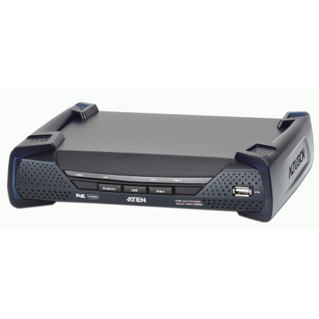 Ricevitore KVM over IP a schermo singolo 4K HDMI con PoE