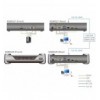 Ricevitore KVM over IP a schermo singolo 4K HDMI con PoE, KE8952R