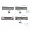 Trasmettitore KVM over IP a schermo singolo 4K HDMI con PoE, KE8952T