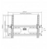 Supporto a Muro Universale Inclinabile per TV 37-70''