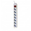 Multipresa 7 Posti Italiana Bipasso / Schuko Cavo 5m