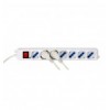 Multipresa 7 Posti Italiana Bipasso / Schuko Cavo 5m