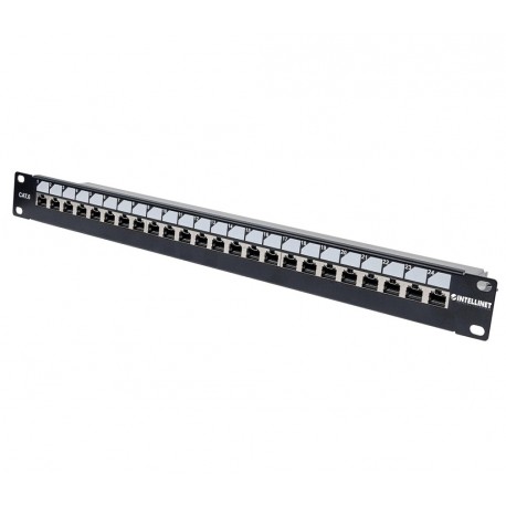 Pannello Patch 24 Posti 19'' Cat.6 S/FTP con Bloccaggio I-PP 24-RS-C6LF