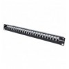 Pannello Patch 24 Posti 19'' Cat.6 S/FTP con Bloccaggio I-PP 24-RS-C6LF