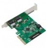 Scheda PCI Express 2 Porte USB3.1